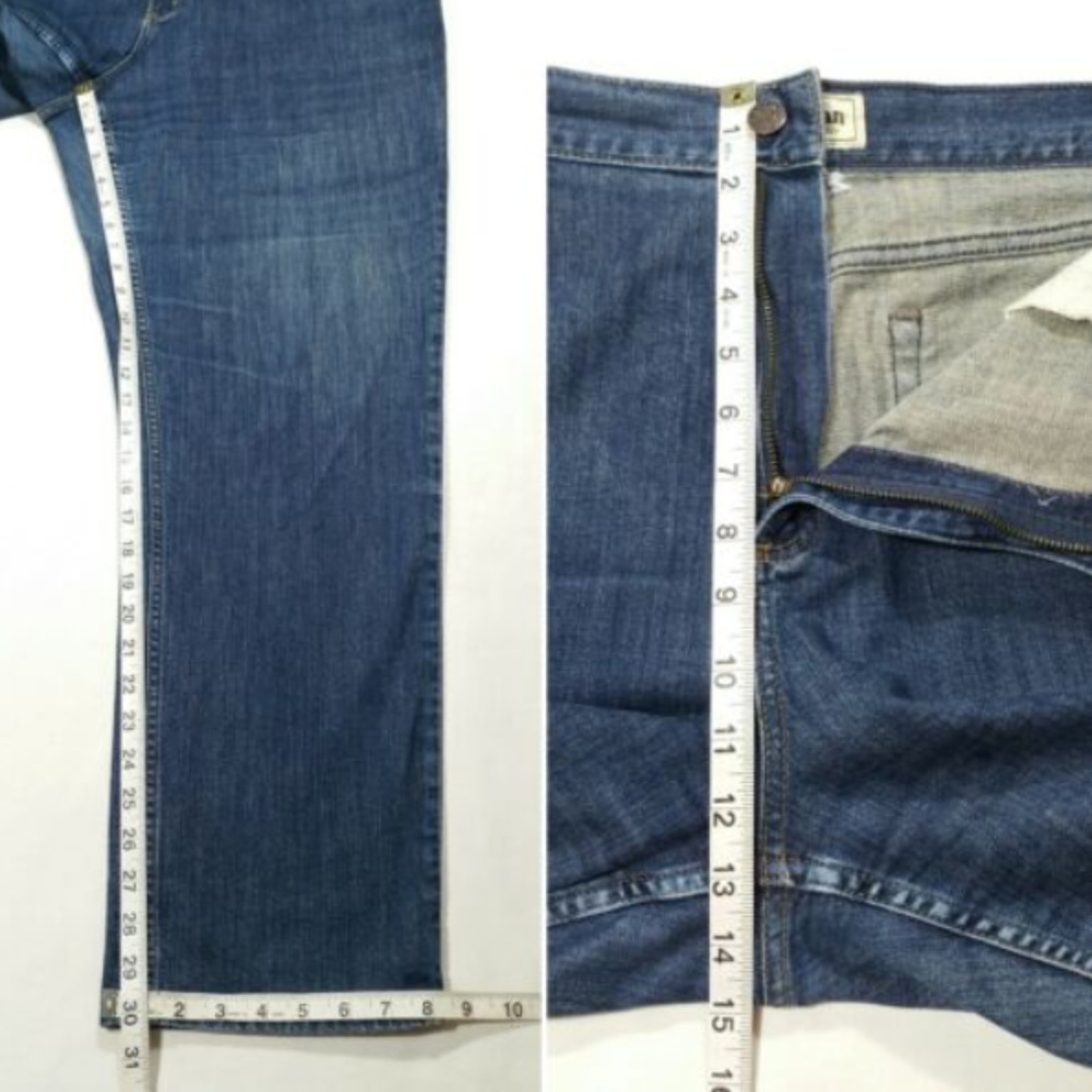 *SOLD* 18 L.L. BEAN Straight Jeans Blue Classic - Picture 7 of 8